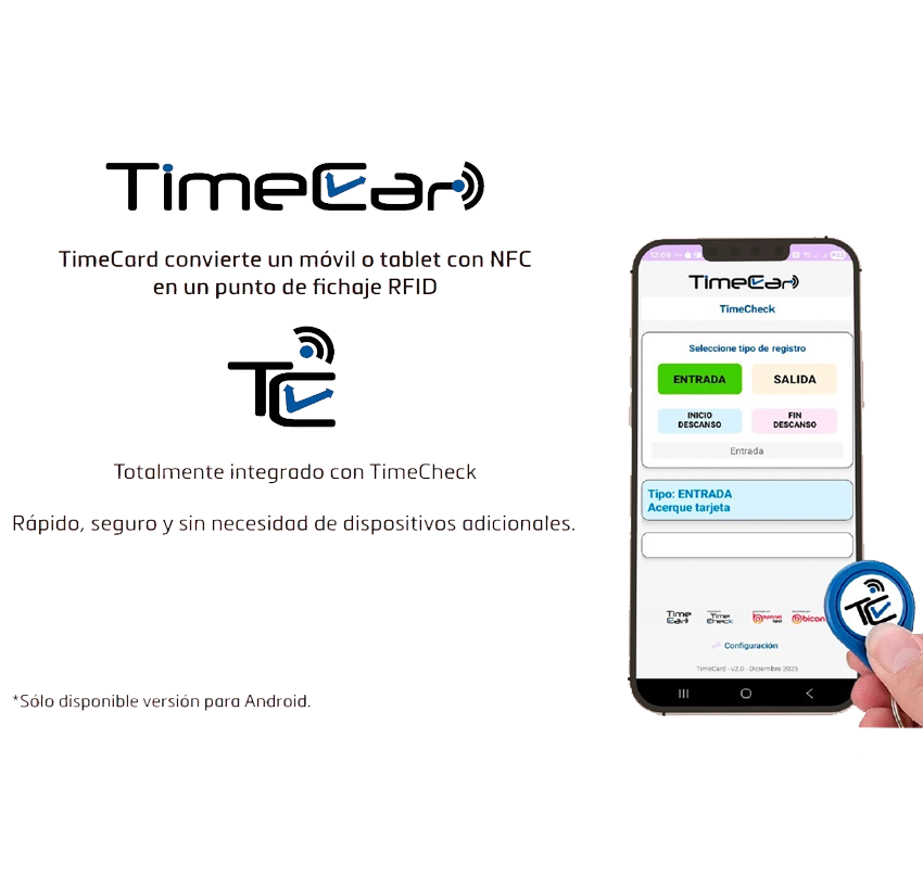 TimeCard funcionamiento